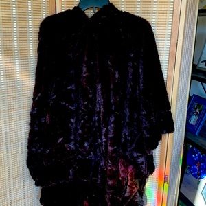 Footzyfolds cozy Poncho